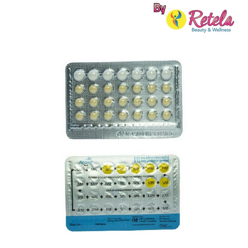 Jual Andalan Pil Kb 1 Strip 28 Tablet Shopee Indonesia