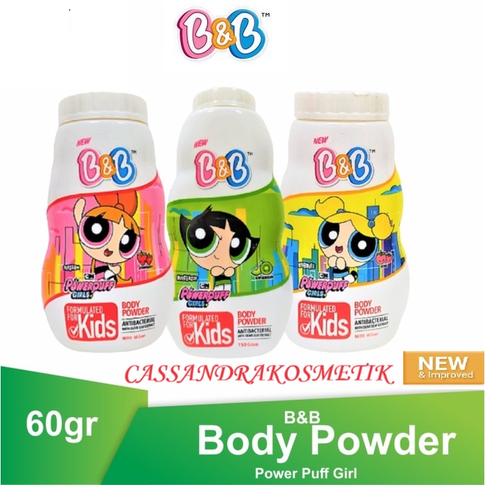 Jual B&B BODY POWDER 60GR ALL VARIANTS | Shopee Indonesia