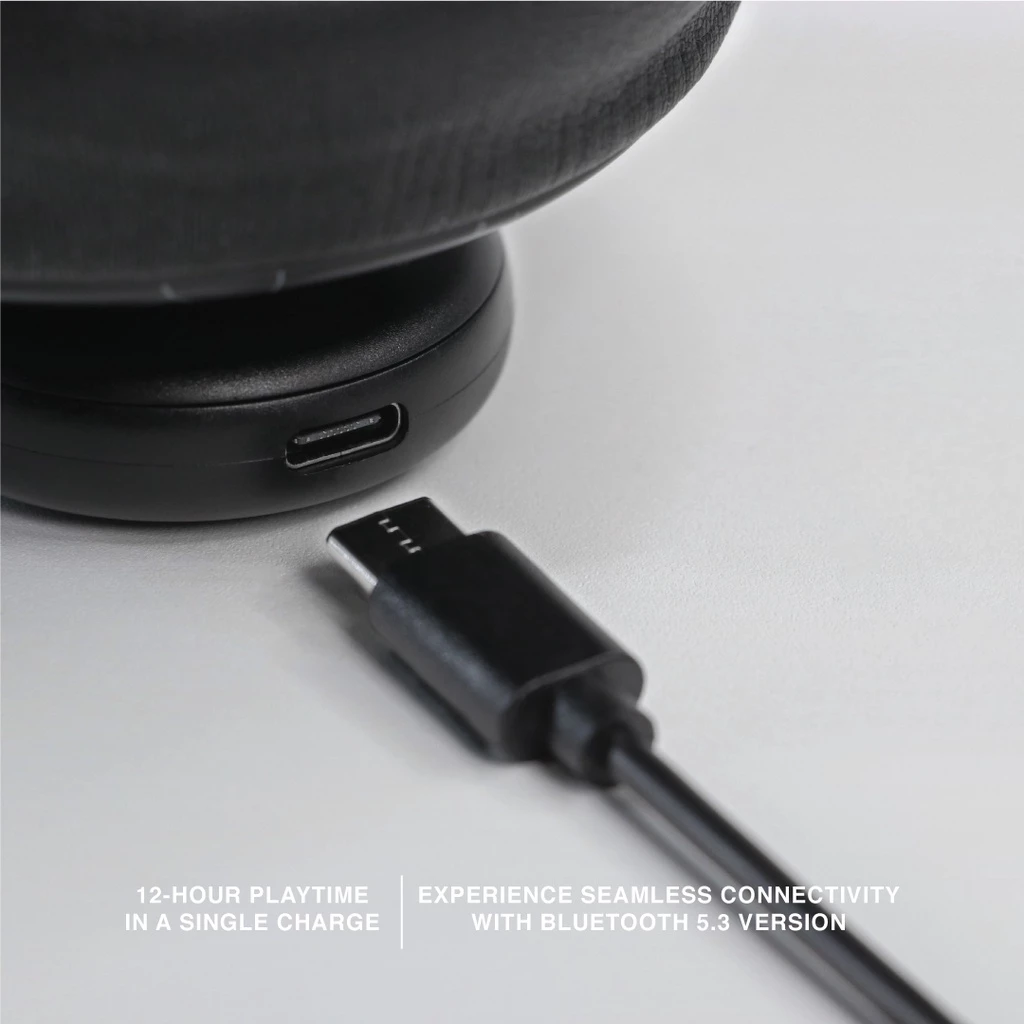 (Free Mousepad T5) Rexus Headset Wireless S9 Pro With ANC