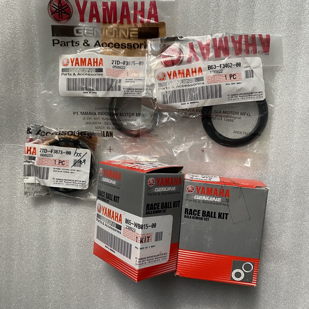 Jual YAMAHA ORIGINAL RACE BALL KIT BAWAH. B65 / LEXY / B6H( RACE BALL ...