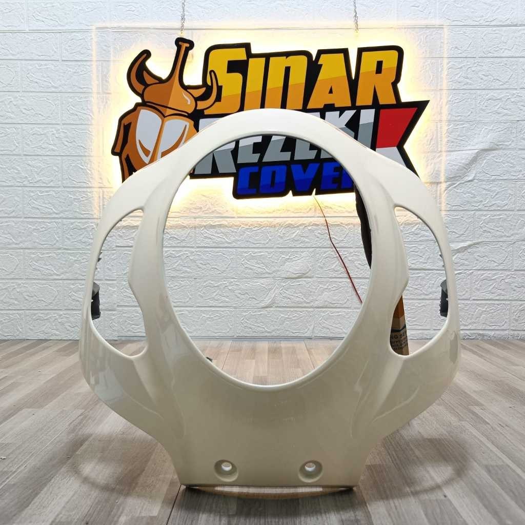Jual WIN - Dada Panel Tameng Depan Scoopy 2020 - 2024 K2F Prestige Krem ...