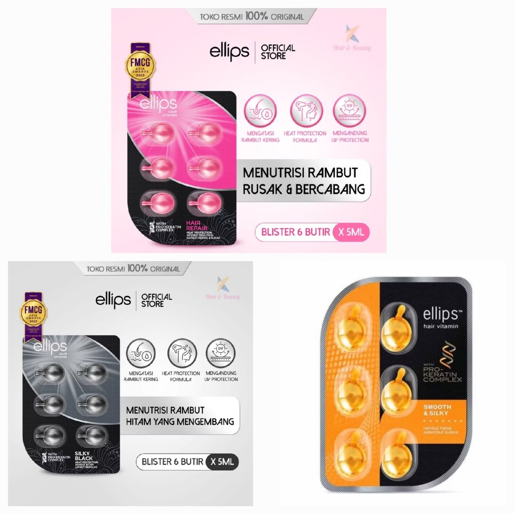 Jual Ellips Vitamin Rambut Terlengkap & Harga Terbaru Mei 2026 | Shopee ...