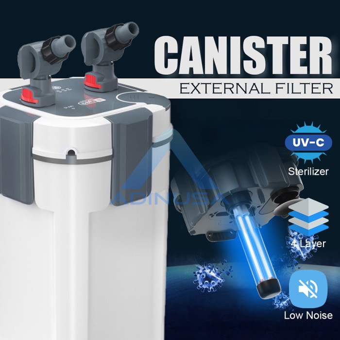 Jual EXTERNAL FILTER CANISTER + UV HIGH PERFORMANCE BUKAN ATMAN