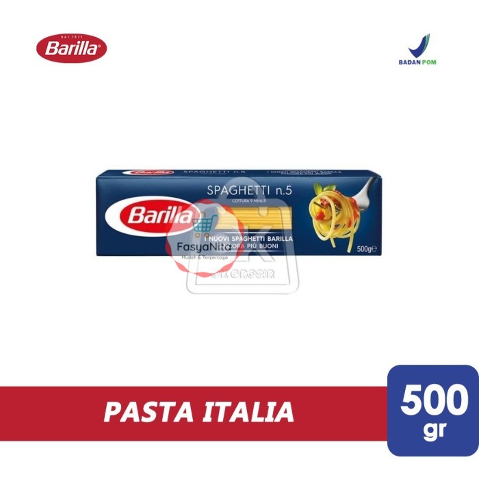 Jual Pasta Spaghetti Barilla N 5 / Pasta Italia (500 gr