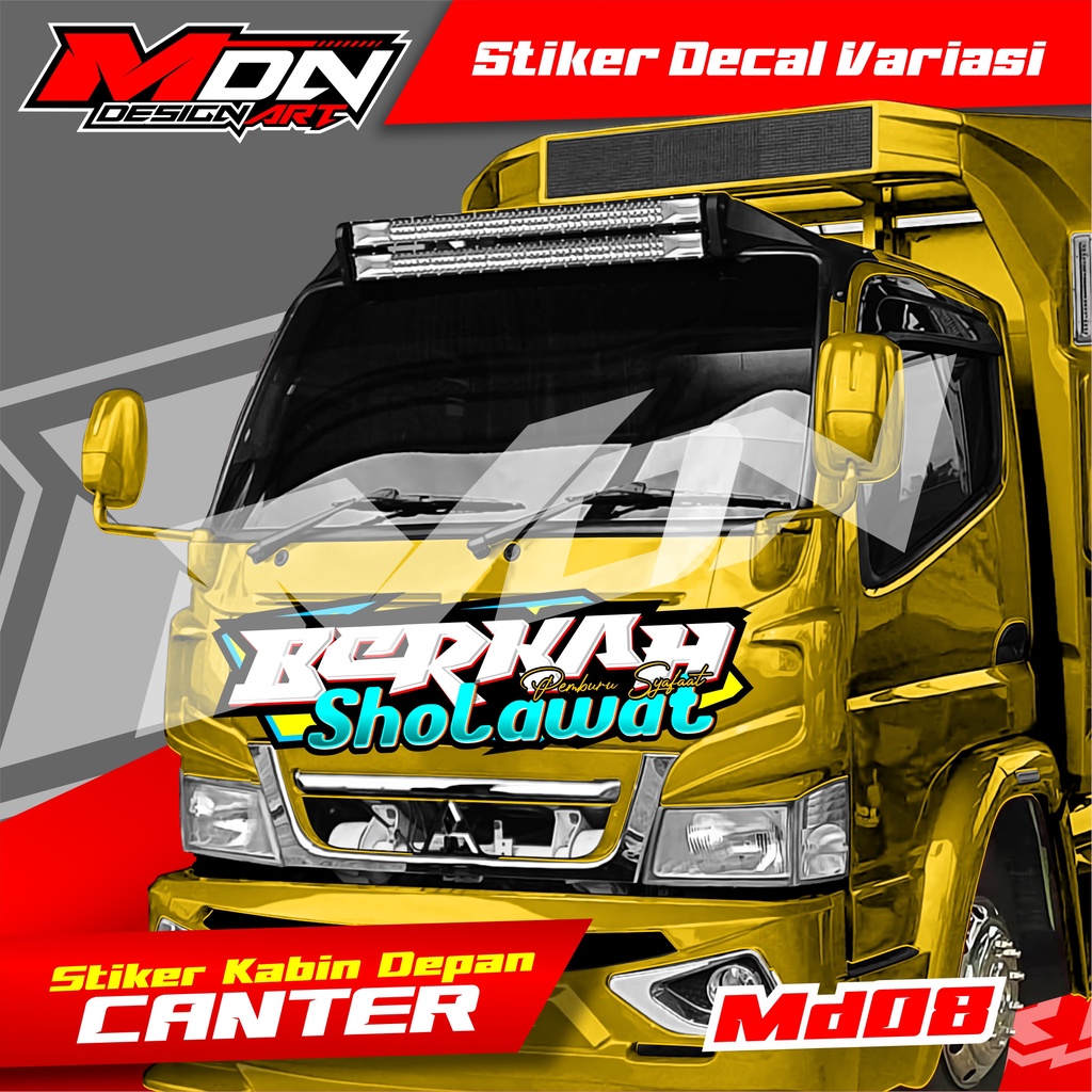Jual Stiker Kabin Depan All Truk ANAK LANANG Berkualitas Full Laminasi ...