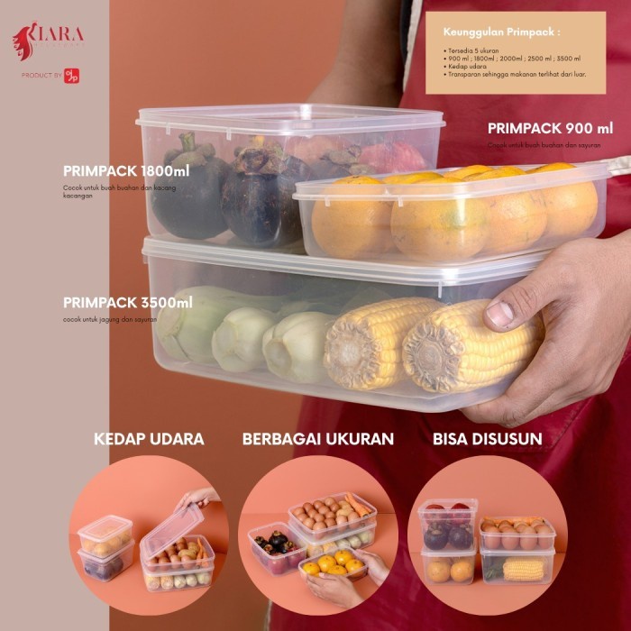 Jual 6 pcs Kotak makan / Container / Sealware PRIMPACK 1800 ML CJP ...