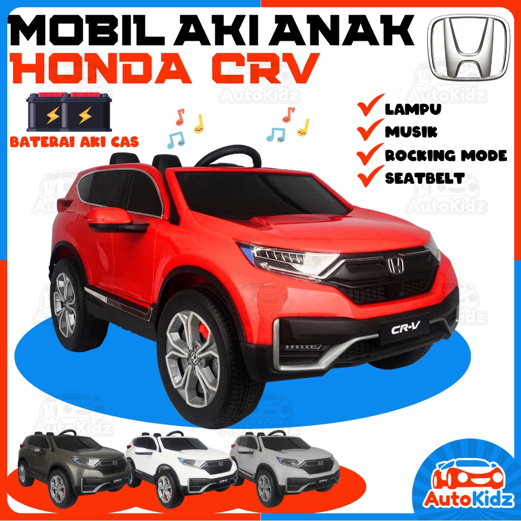 Jual Mobil Aki Anak Besar Honda CRV Mobilan Listrik Bisa Dinaiki Remote