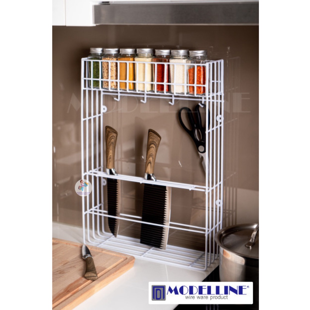Jual Rak Peralatan Dapur Serbaguna Tempat Pisau Dapur Modelline ...