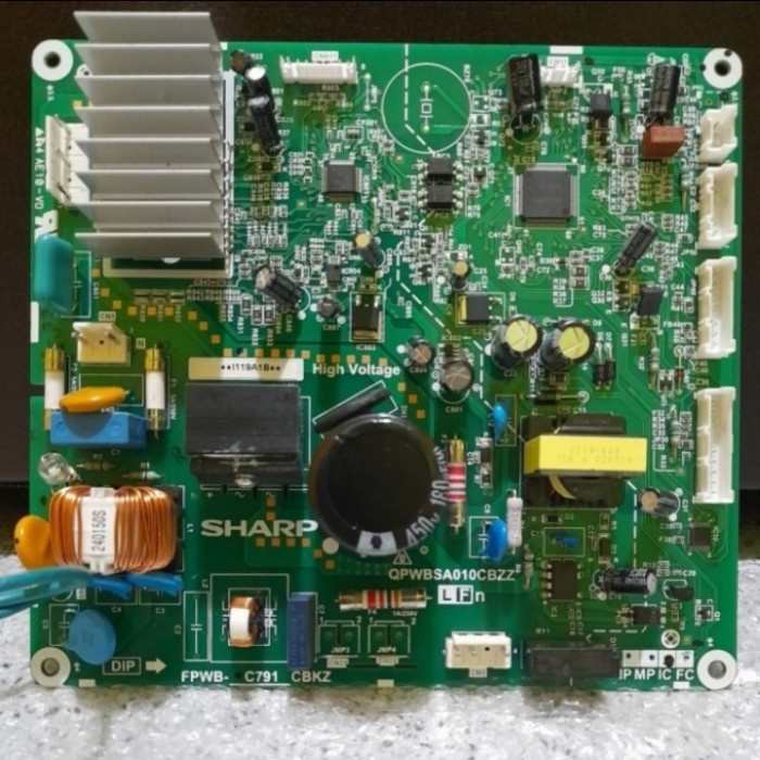 Jual Part Modul Pcb Kulkas Sharp Pintu Inverter Opwbsad Cbzzfpwb C Shopee Indonesia