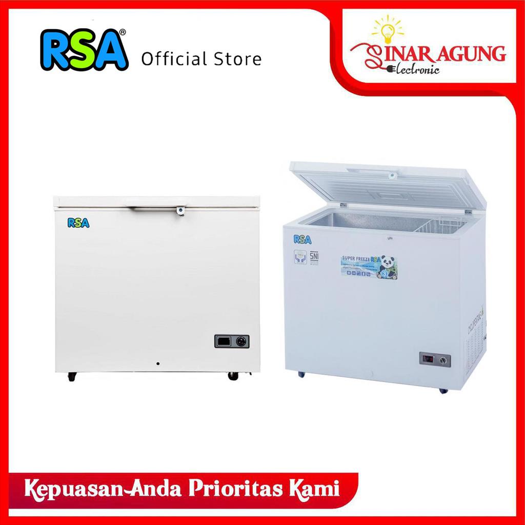 Jual [COD] CHEST FREEZER RSA CF310 / CF310 (FREEZER BOX / 310 LITER ...