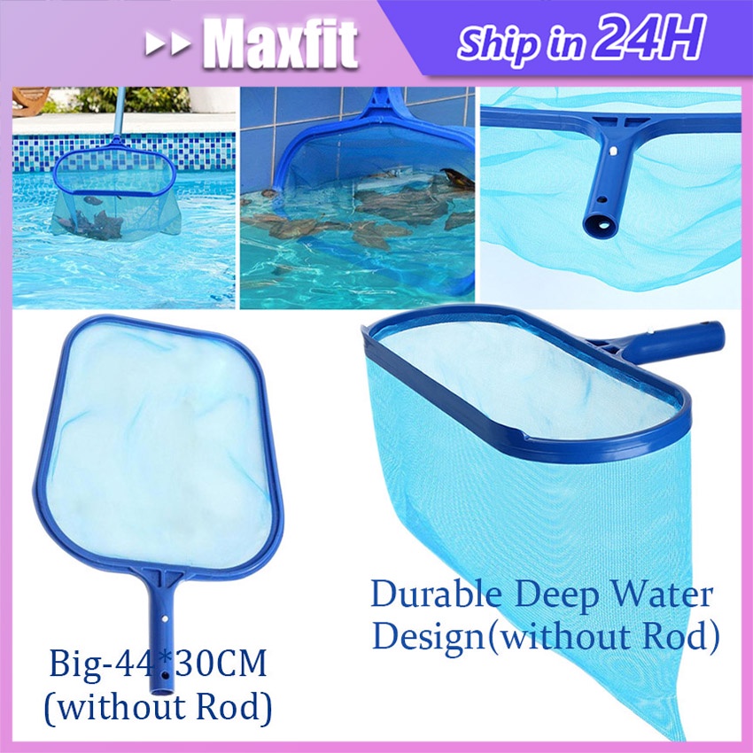 Jual Sampah Pembersih Rake Mesh Leaf Jaring Kolam Renang Skimmer Net ...