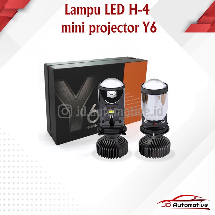 Jual Lampu LED H4 mini projector Y6D Original | Shopee Indonesia