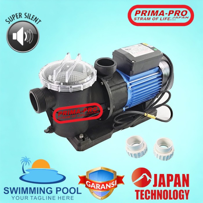 Jual Pompa kolam renang 1/2Hp Pompa air Kolam renang 0,5Hp Primapro