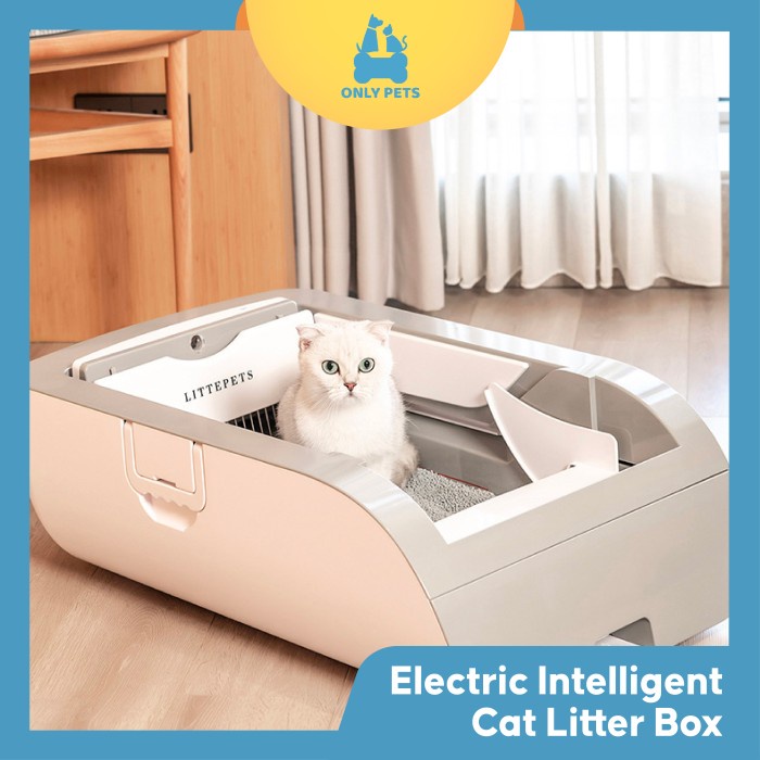 Jual ONLY PETS Automatic Electric Intelligent Cat Litter Box ...