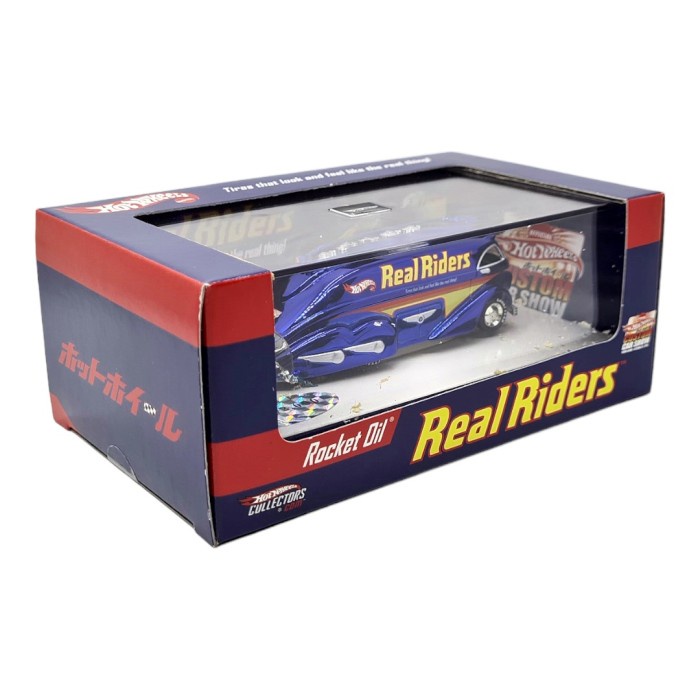 Jual Hot Wheels Real Riders Rocket Oil - Japan Custom Car Show
