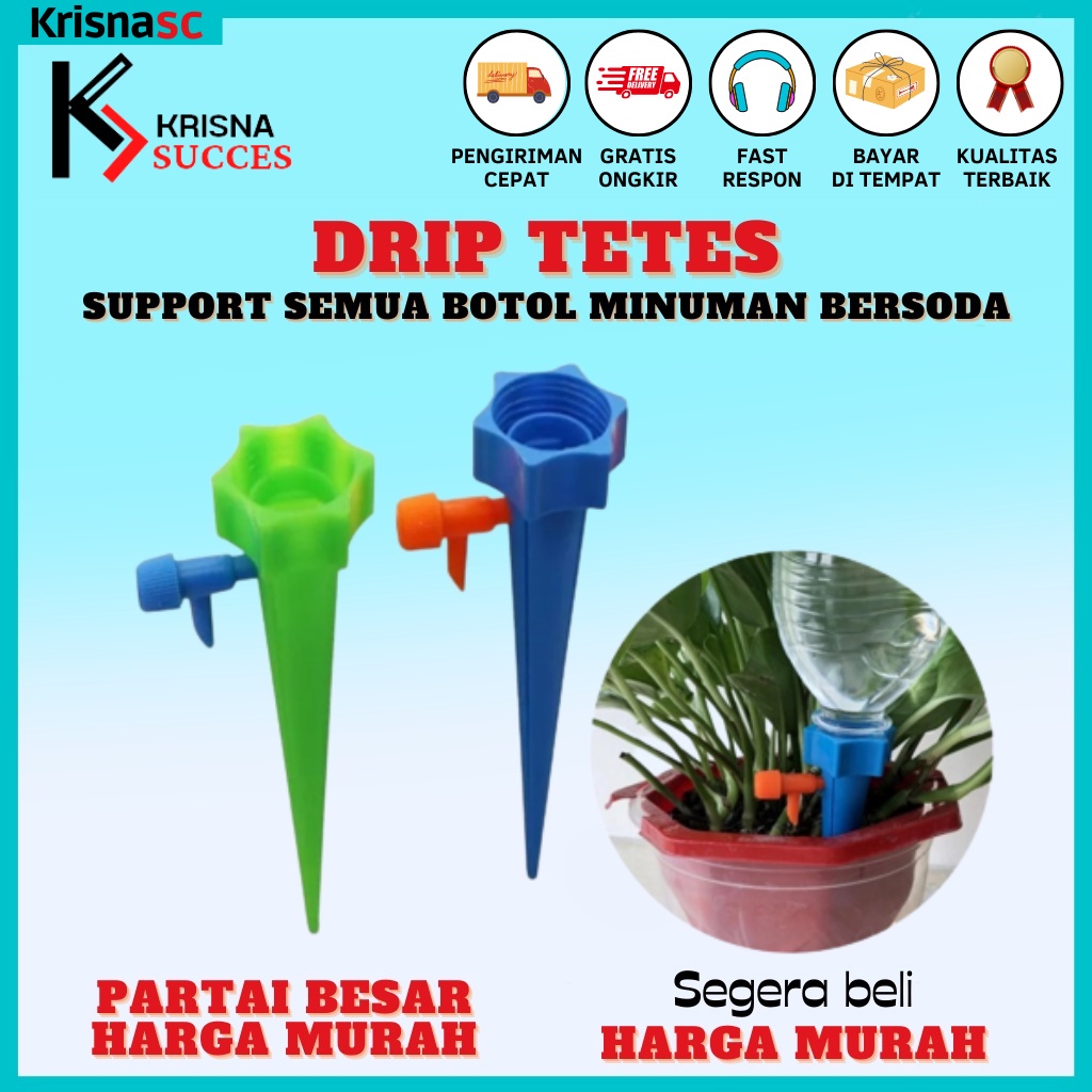Jual ALAT SIRAM TANAMAN OTOMATIS TYPE TETES DRIP POT BUNGA SPRINKLER ...