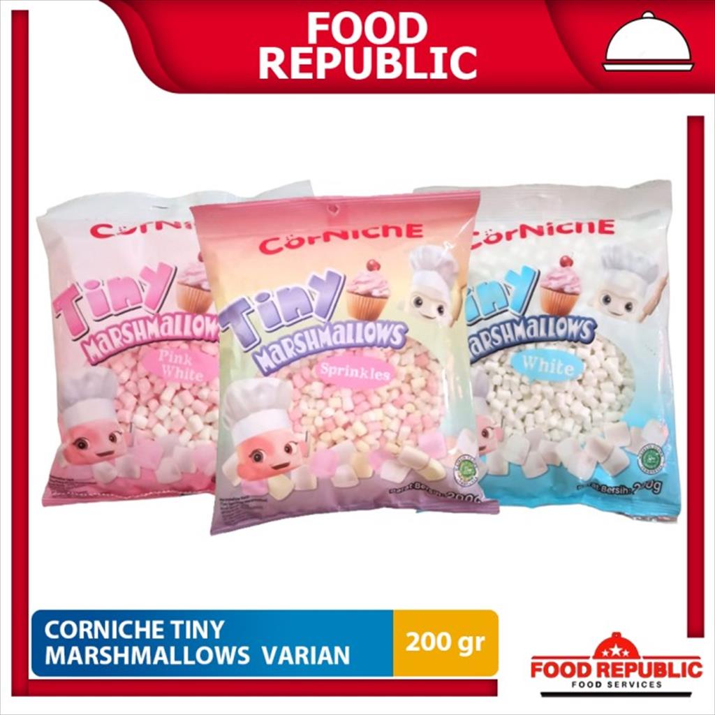 Jual Corniche Tiny Marshmallows Mini 200 gr Marshmallow Kecil Halal