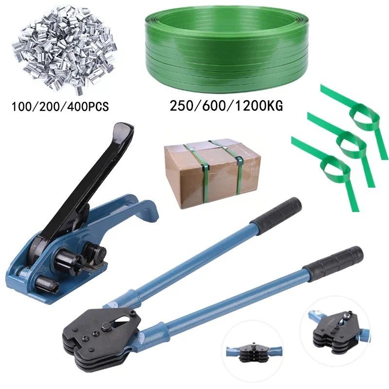 Jual Banding Packaging Pallet Strapping Kit Poly Tensioner Tool with ...