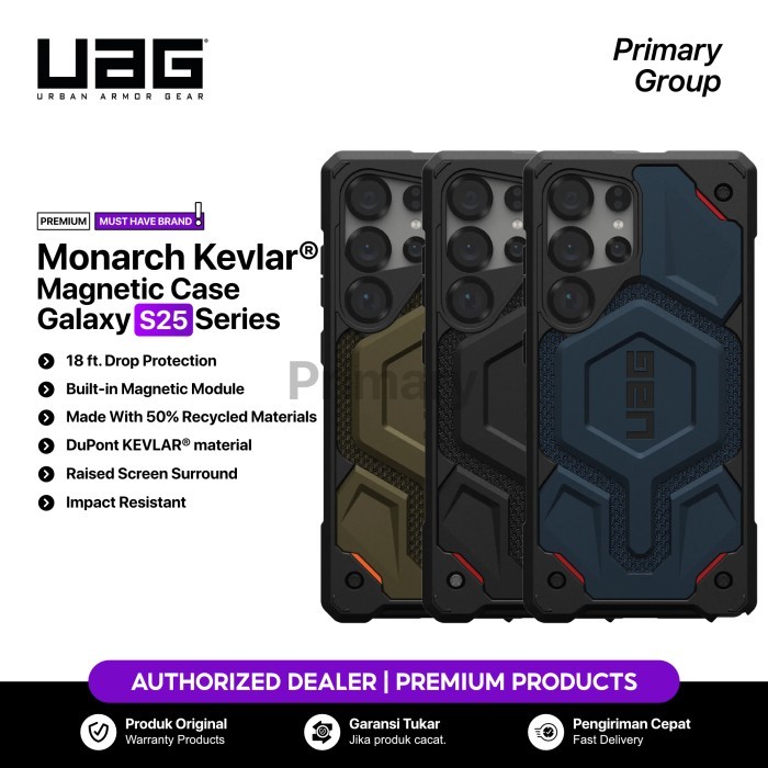 UAG Monarch Pro Case for Samsung S25 - Carbon Fiber