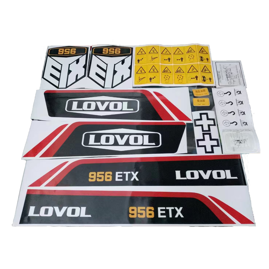 Jual STIKER Excavator Lovol 956 ETX Full Vehicle Stickers | Shopee ...