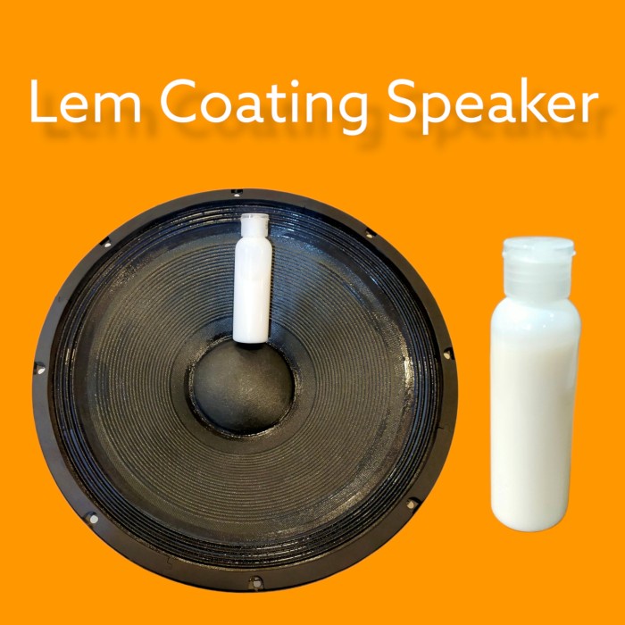 Jual LEM COATING SPEAKER 100 ML | Shopee Indonesia