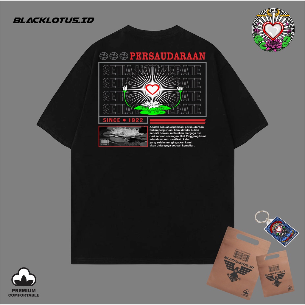 Jual Kaos Terate STREET Kaos Setia Hati terate Plastisol Katun Premium ...