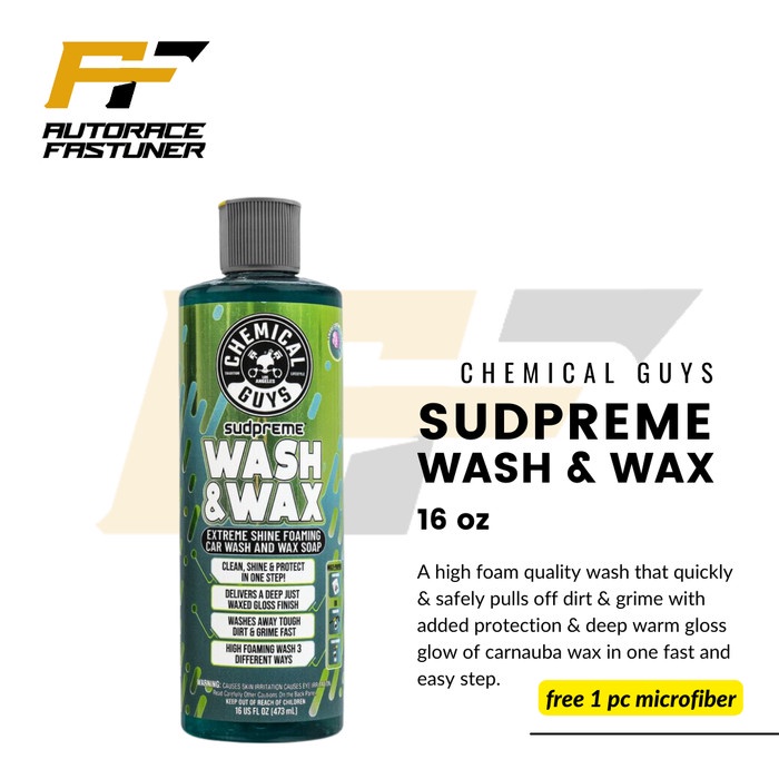Sudpreme Wash & Wax Extreme Shine Foaming Car Wash Soap