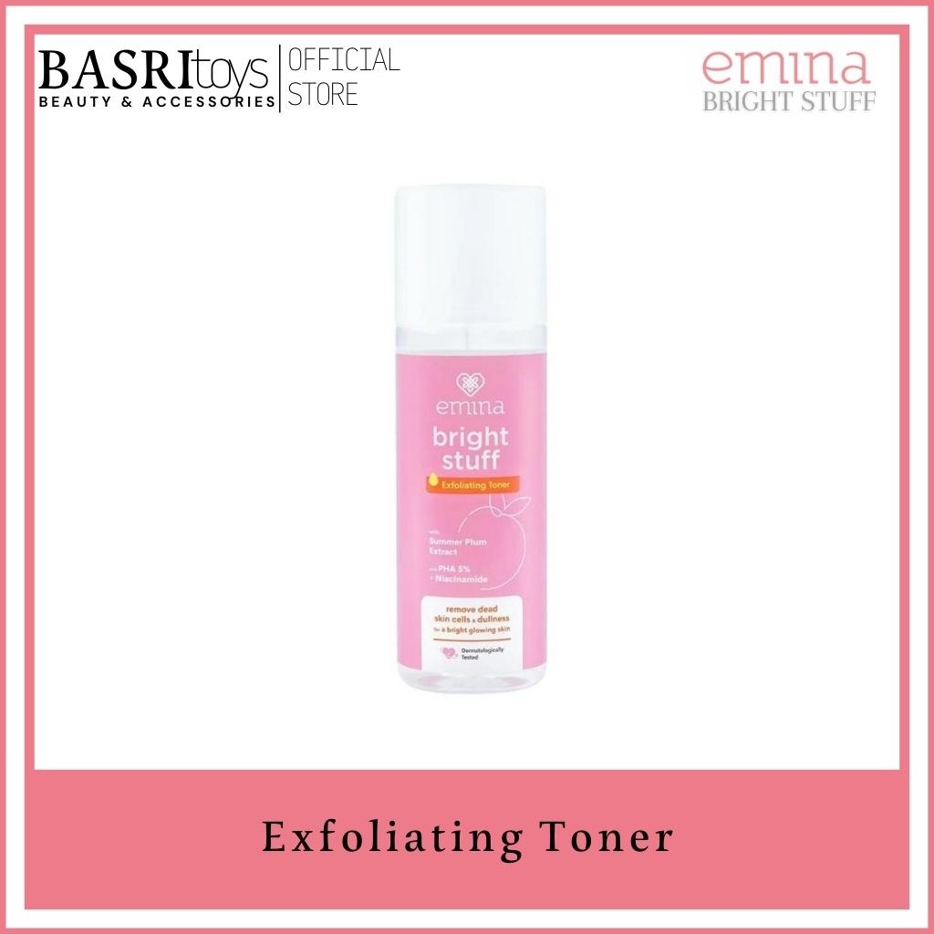 Jual EMINA Bright Stuff Exfoliating Toner 100 ml Shopee Indonesia