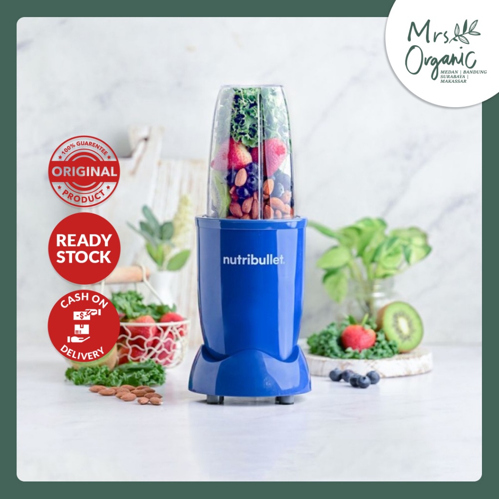 Jual Juicer Blender Nutribullet 600W 8PC NAVY GLOSSY Extractor Buah