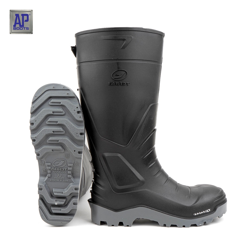 Jual AP Boots Safety S4 Black - Sepatu Boot PVC | Shopee Indonesia
