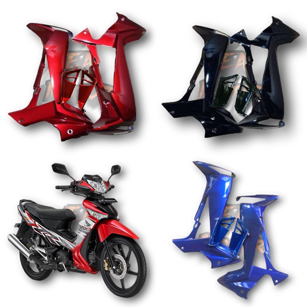 Jual Sayap Depan Kanan Kiri Set Cover Angin Motor Honda Supra X 125 New