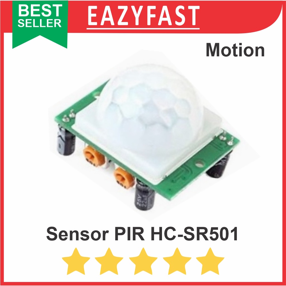 Jual HC-SR501 HC SR 501 PIR Motion Sensor Gerak Manusia Module HCSR501 ...