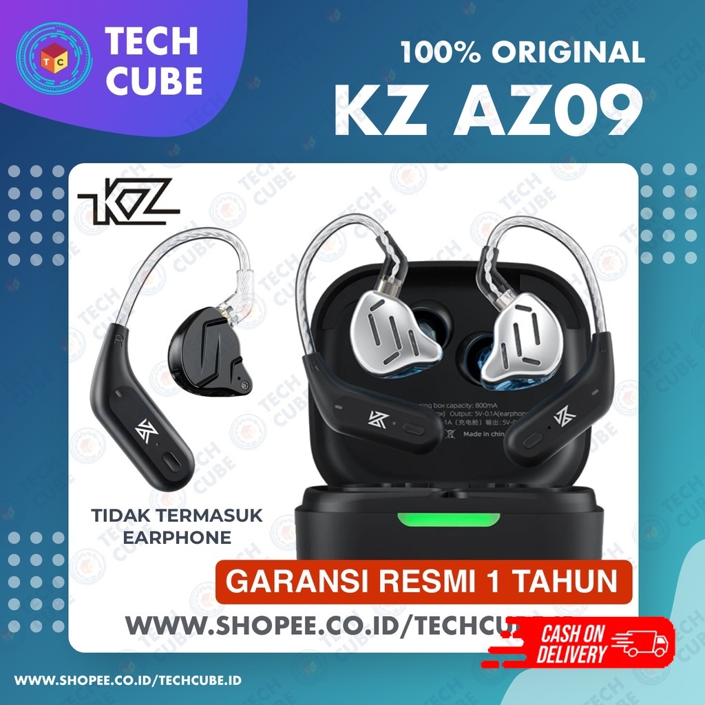 Jual KZ AZ09 TWS HD Upgrade Type B Dan C Bluetooth Earphone ZSN PRO ZST ...