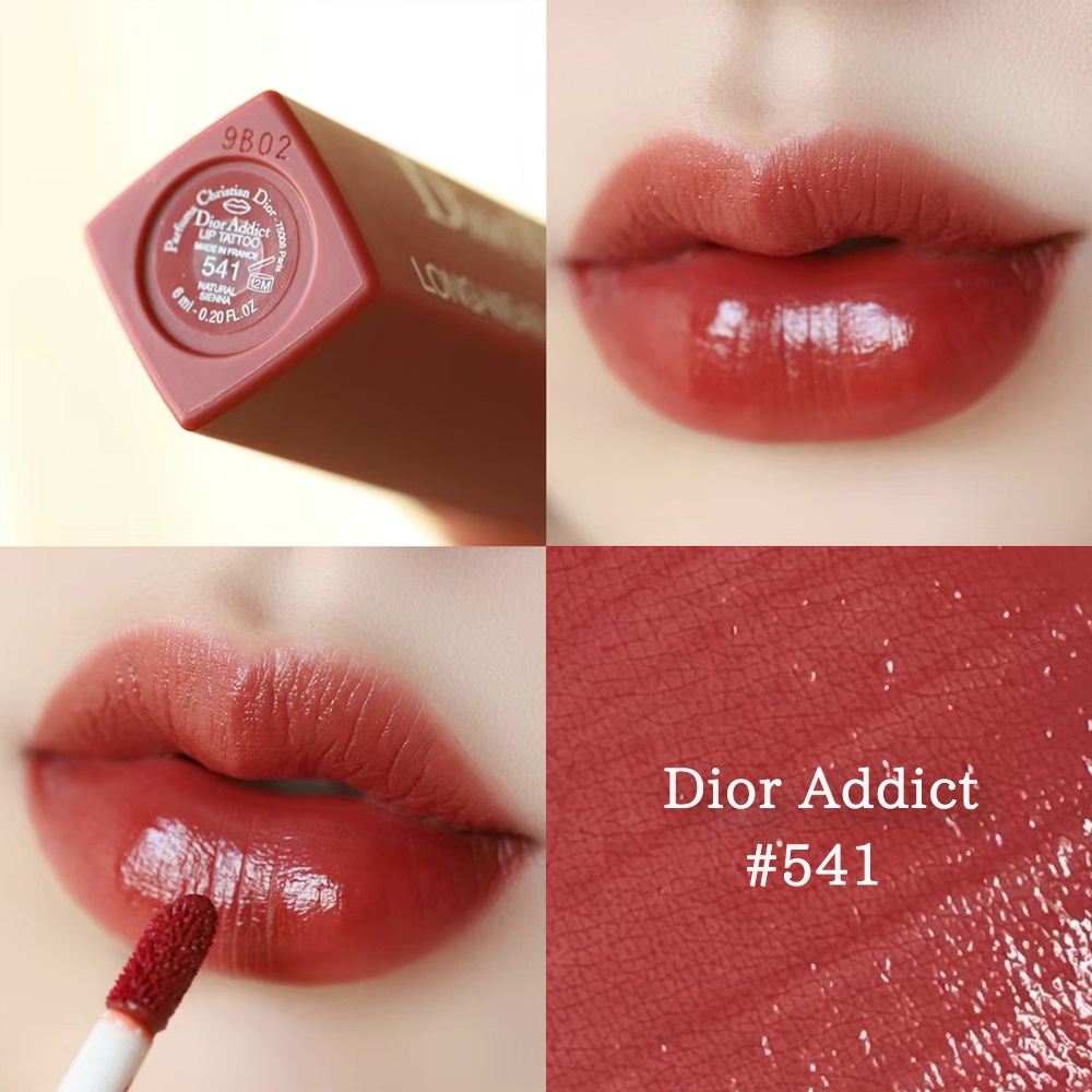 (COD) Dior Addict Lip Tint New Formula Lip Tattoo Hydrating no-transfer  Full Size #541#421#451#651#771