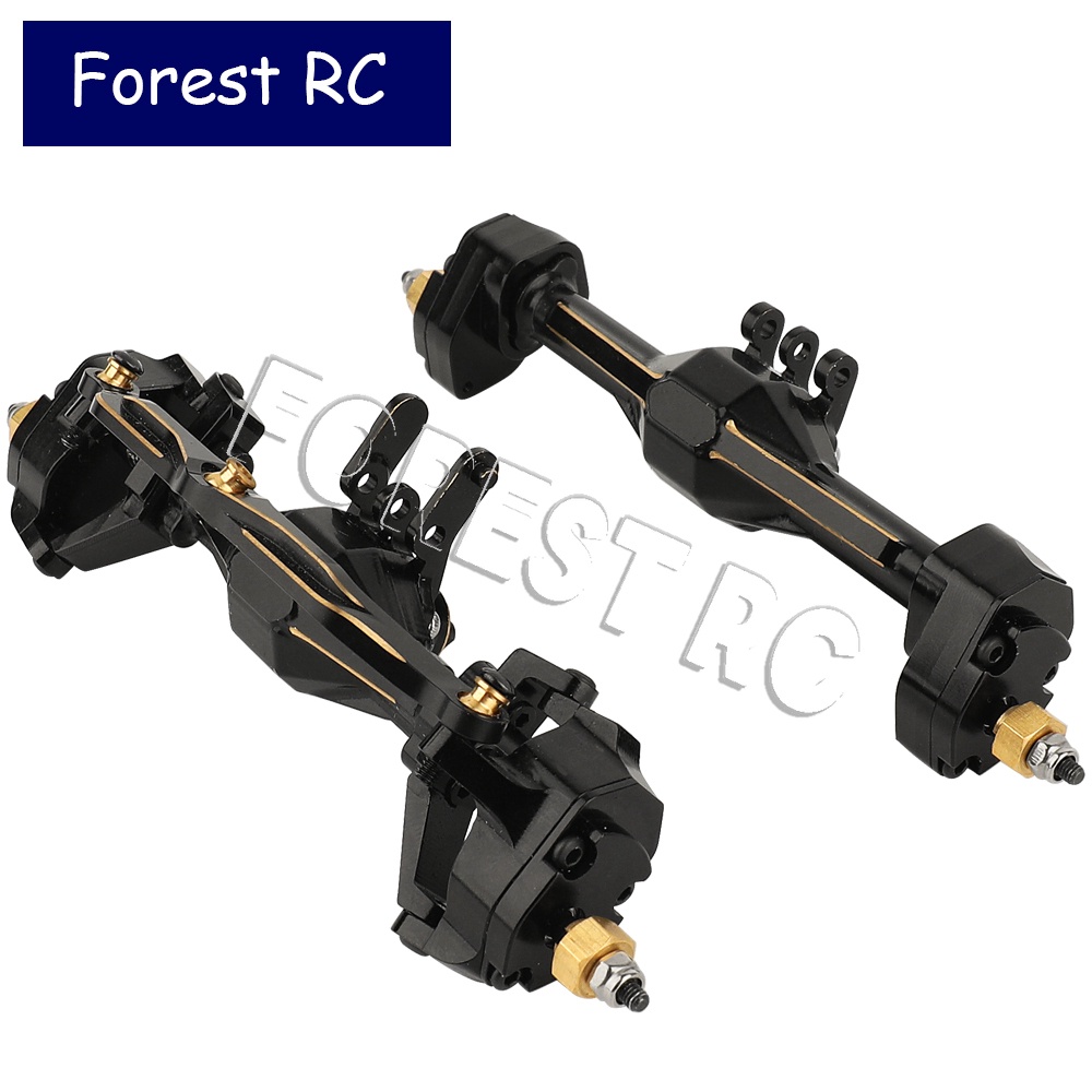 Jual Brass & Aluminum TRX4M Complete Front Rear Portal Axles with