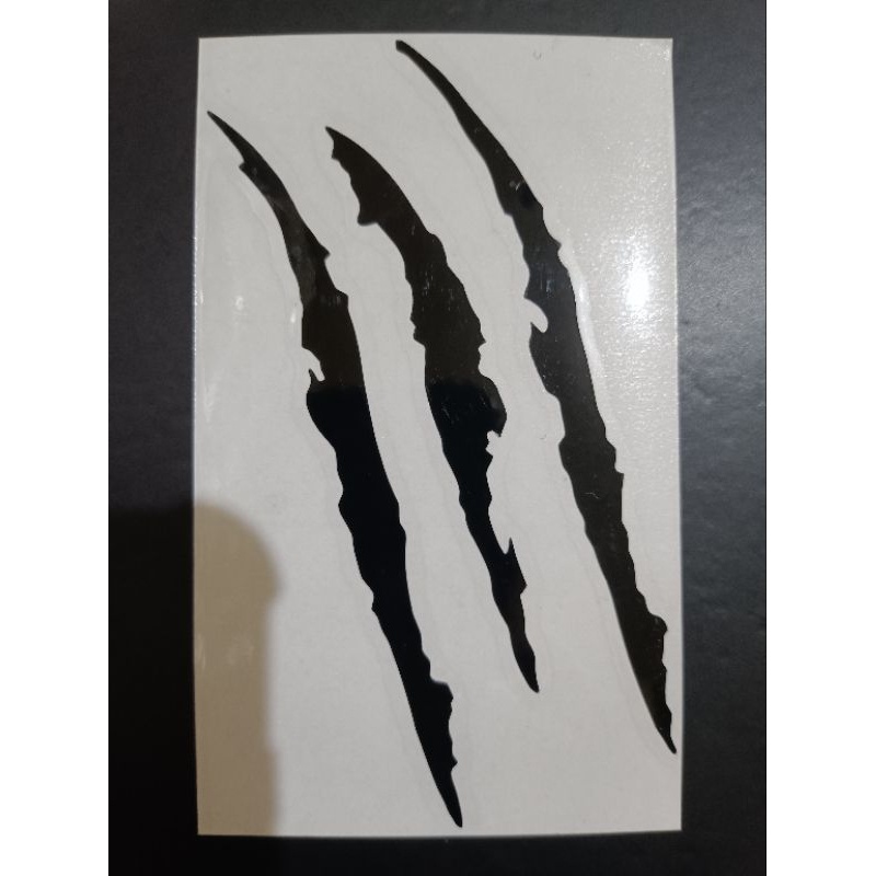 Jual STIKER CAKAR MONSTER KANAN CUTTING STICKER | Shopee Indonesia