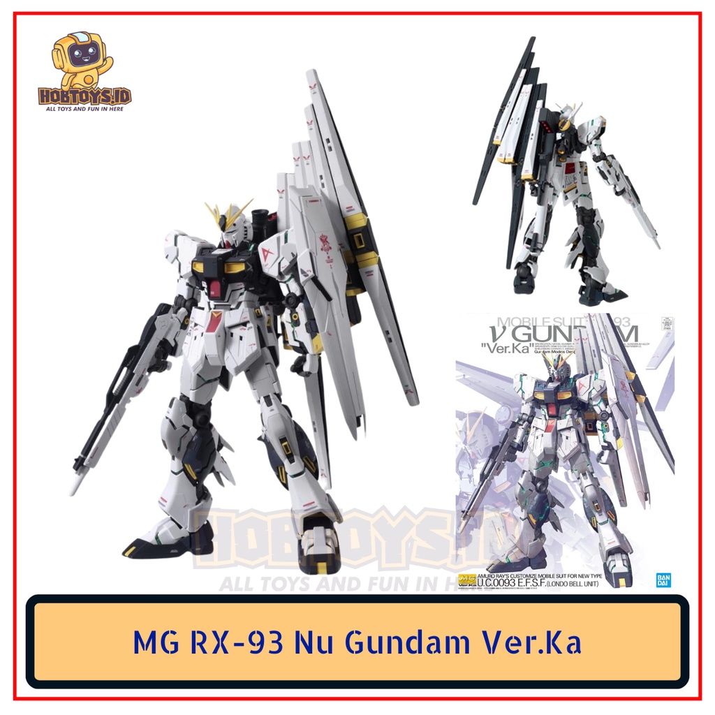 Jual MG RX 93 Nu Gundam Ver. Ka | Shopee Indonesia
