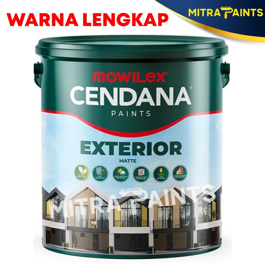 Jual Ojek Cat Tembok Luar Mowilex Cendana Exterior 25 Kg Pail Warna Lengkap Part 1 Shopee 6445