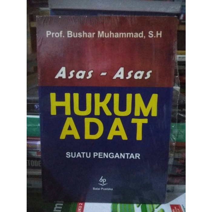 Jual Asas-Asas Hukum Adat by bushar | Shopee Indonesia
