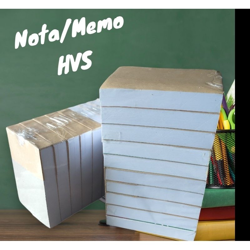 Jual MEMO/NOTA HVS KECIL UK 10 X 7 CM isi 200 & 100 lembar | Shopee ...