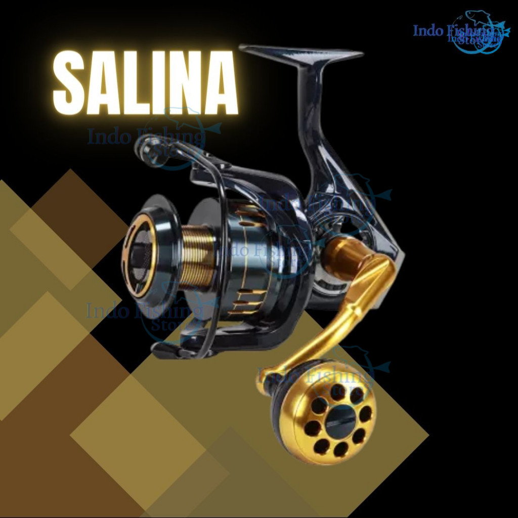 Spinning Reel Okuma Salina Rod [FREE GIFT] Reel Okuma Salina (New