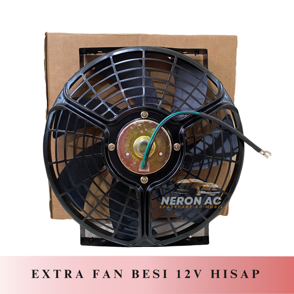 Jual EXTRA FAN EXTRAFAN AC MOBIL UNIVERSAL KIPAS BESI HISAP 10