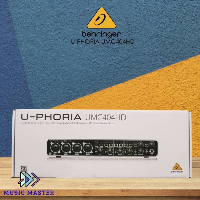 Jual Soundcard Behringer UMC404HD With MIDAS Preamp Shopee Indonesia
