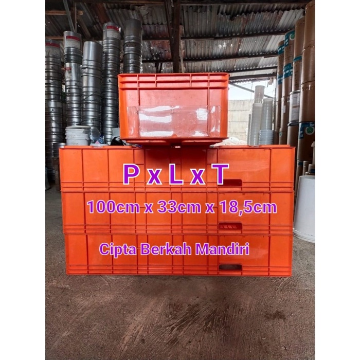 Jual BUCKET BOX/BAK RABBIT 6688/BOX CONTAINER INDUSTRI 6688 1M /100*32 ...