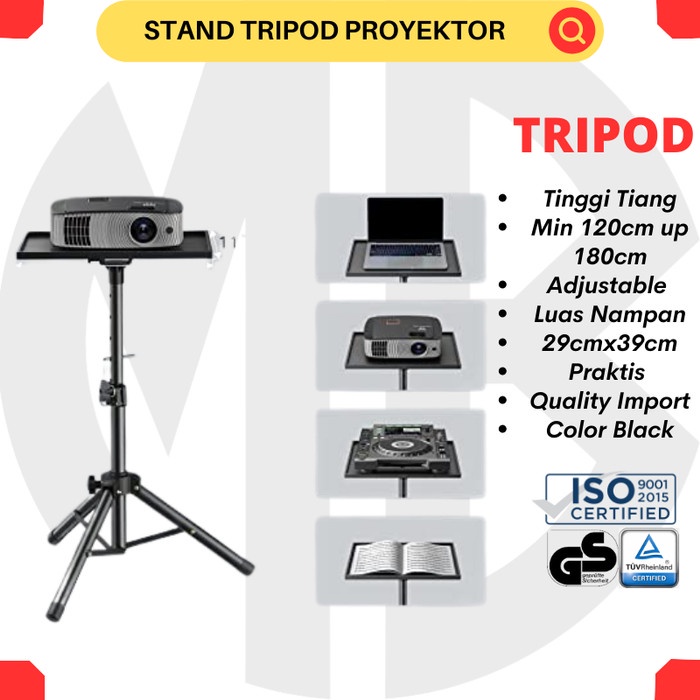 Jual STAND TRIPOD PROJECTOR MEJA ADJUSTABLE INFOCUS BESAR | Shopee ...