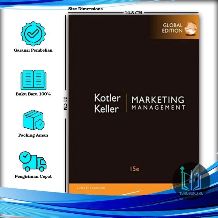 Jual (B5) Marketing Management - Philip Kotler (English) | Shopee Indonesia