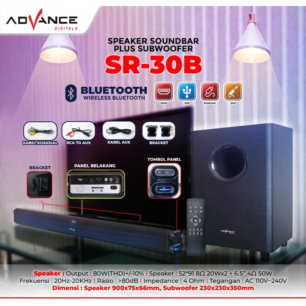 Soundbar plus hot sale subwoofer