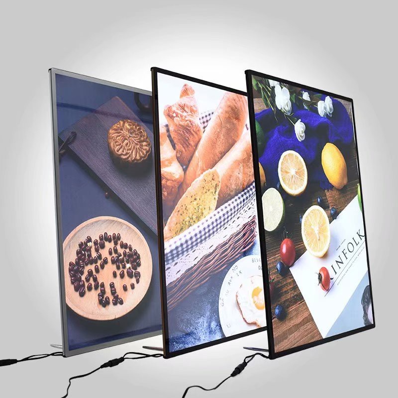 Jual Khamaja LED Cafe Menu Board-LED Signboard- Slim Light Box-LED ...