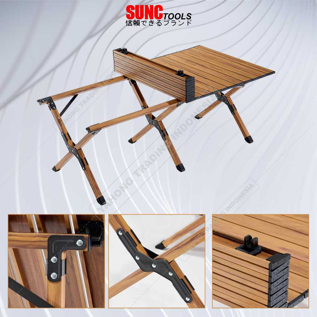Jual Meja Lipat Folding Outdoor Meja Camping Piknik Roll Aluminium ...
