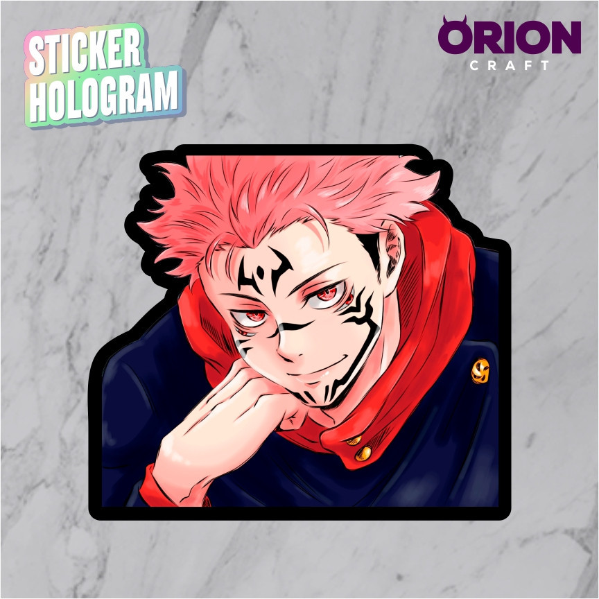 Jual Sticker Hologram Sukuna Keren Untuk Hp Laptop Motor Helm OCJJK18 ...